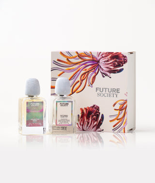 Haunted Rose Eau De Parfum and Optimal Habitat Fragrance Enhancing Primer with floral printed box