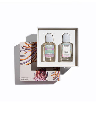 Haunted Rose Eau De Parfum and Optimal Habitat Fragrance Enhancing Primer in box with printed lid